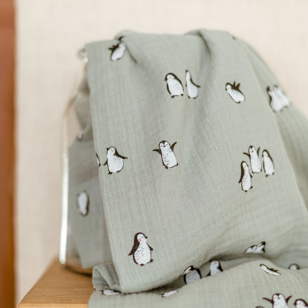 Tuto Pañal Manta Swaddle Muselina Bebé Algodón Bambu 70x70cm | Cuotas - 6