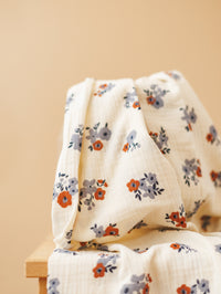 Muslin / Blue Bouquets