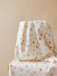 Ribbed Jersey / Summer hearts