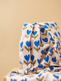 Canvas / Blue Tulips