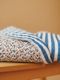 Quilted muslin / Tulips