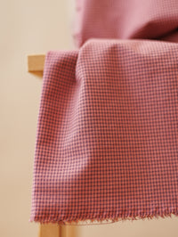 Cotton Seersucker - Mini / Rosewood