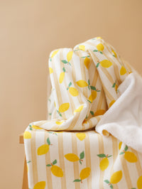 Cotton toweling / Lemon