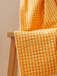 Cotton Seersucker / Mango