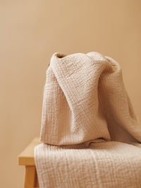 Quilted cotton / Beige