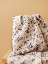 Cotton / Vintage Bouquets - Blue