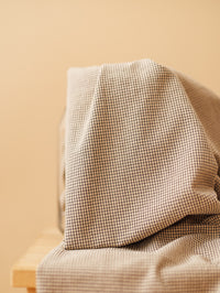 Cotton Seersucker - Tiny / Wheat
