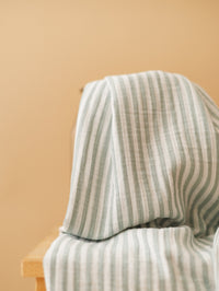 Muslin / Stripes - Mint