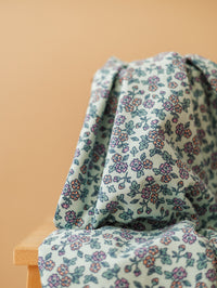 Flannel / Sage Flowers