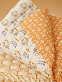 Quilted muslin / Honey petals