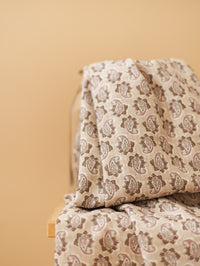 Cotton / Paisley - Sand