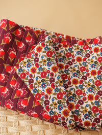 Quilted poplin / Plum Field