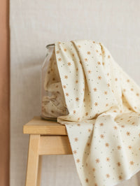 Ribbed Jersey / Petal - Ecru