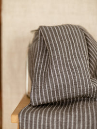 Cotton muslin / Yarn dyed - Grey