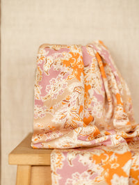 Viscose / Orange + Pink