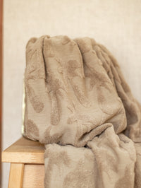 Cotton Terry / Palms - Sand