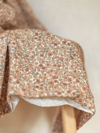 Cotton muslin / Cacao Floral