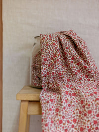 Muslin / Petite Florals - red