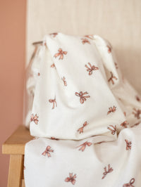 Cotton flannel / Little bows