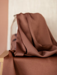 Bubble satin / Chocolate