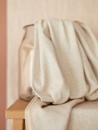 Ribbed Jersey / Natural Linen + Cotton