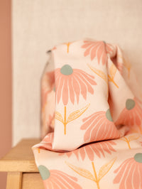 Bamboo viscose / Big Rose Floral