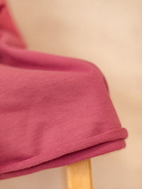 Cotton french terry / Raspberry