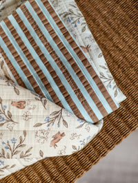 Quilted poplin / Bunnies & branches