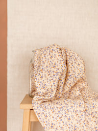 Cotton Muslin / Lavender flowers