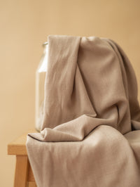 Linen + Viscose / Beige