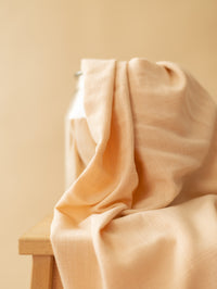 Linen + Viscose / Pastel Peach