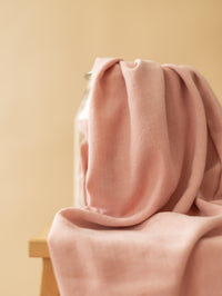 Linen + Viscose / Blush