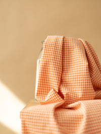 Cotton Seersucker / Carrot Cake - Tiny