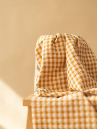 Cotton Seersucker / Caramel + Blush - Midi