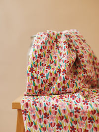 Cotton Poplin / Rosewood garden