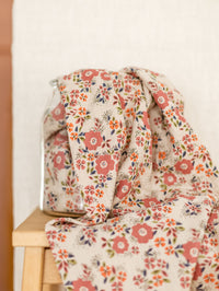 Muslin / Cream + Rose Floral