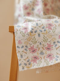 Satin Cotton Poplin / Bloom & Bell - Rose