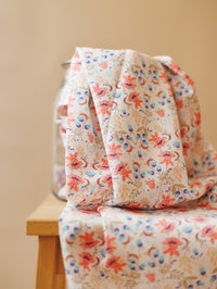 Satin Cotton Poplin / Bloom & Bell - Peach