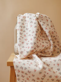 Babycord / Tiny Blooms - Rose + Olive