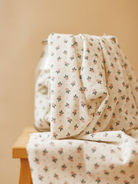Cotton / Tiny Bouquets - Blush