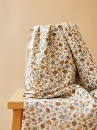 Cotton / Vintage wildflower - Blue