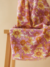 Floral Seersucker / Lilac