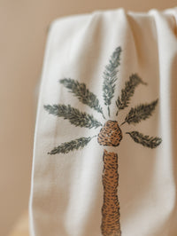 Cotton french terry / big palms