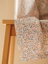 Cotton Poplin / Rustic Florals