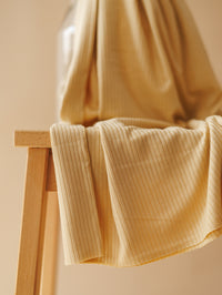 TENCEL™ ribbed modal jersey / Wheat