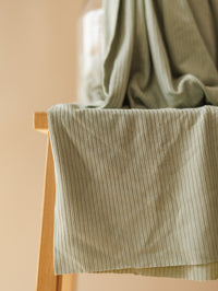 TENCEL™ ribbed modal jersey / Sage