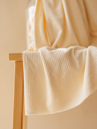 TENCEL™ ribbed modal jersey / ecru