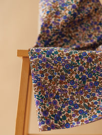 Cotton Poplin / Violet Petals