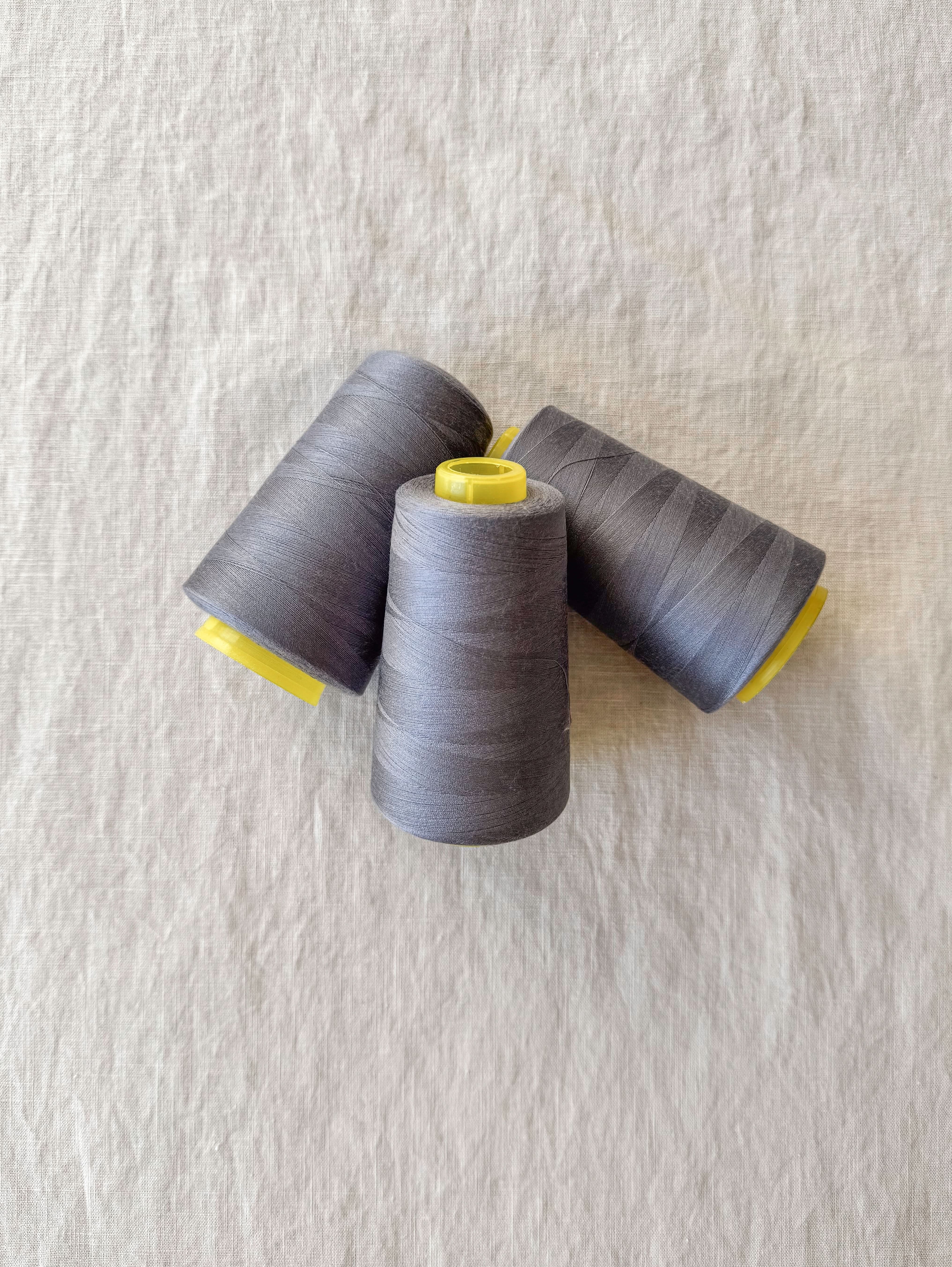 Overlock Sewing thread / Steel grey – mylittlefabricshop